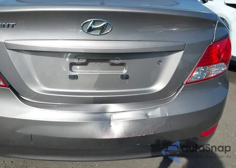 2012 Hyundai Accent Gls from USA, damaged, VIN KMHCU4AE3CU166704